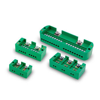 汇君大功率电线连接器接头单相三相分线盒快速接线端子家用接线盒 二进六出