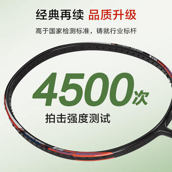 京东京造 利刃500Pro羽毛球拍对拍套装 碳素强化防断线超轻铝拍送6耐打球 京东京造 利刃500Pro羽毛球拍对拍套装 碳素强化防断线超轻铝拍送6耐打球