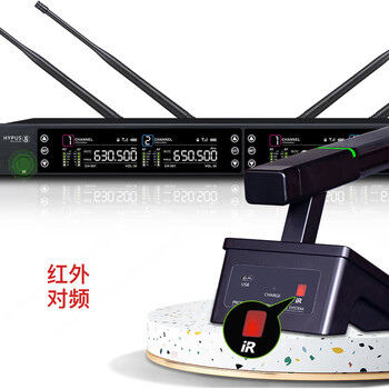 修普斯（HYPUS）无线话筒 方杆话筒 WAK-2202/2204/2208 一拖四 WAK-2204