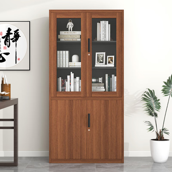 洛克菲勒钢制铁皮柜木纹文件柜储物柜资料柜档案柜大器械高1850宽900深400 洛克菲勒钢制铁皮柜木纹文件柜储物柜资料柜档案柜大器械高1850宽900深400