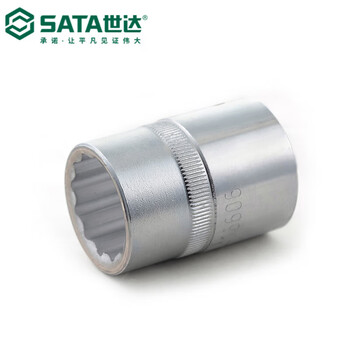 世达（SATA）19MM系列12角套筒23MM	16605