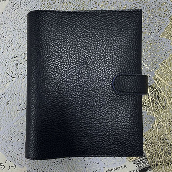 Filofax笔记本英国进口高档活页手帐软皮面简约商务办公会议记录日程礼品礼盒装POP A5黑色029410伴手礼