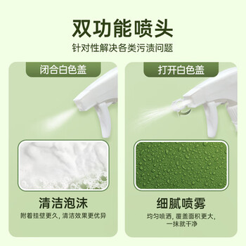 水卫仕（seaways）多功能清洁喷雾-带喷头500g/瓶 冰箱微波炉烤箱炸锅多功能清洁剂