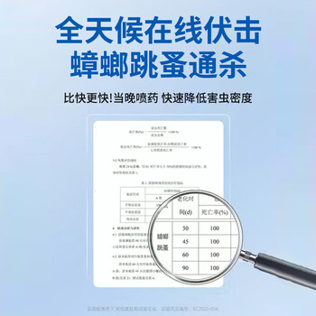 虫虫战队呋虫胺蟑螂药10g 呋虫胺蟑螂喷雾灭蟑螂杀虫剂家用室内全窝端