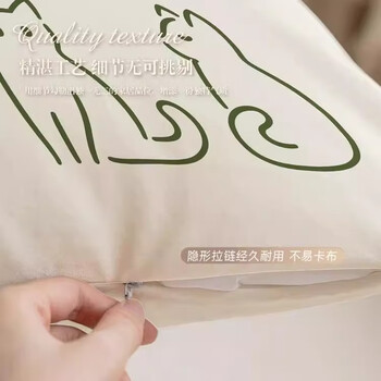 茵尚美式抱枕轻奢高级感沙发客厅靠垫靠枕床头大号靠背大抱枕套含芯