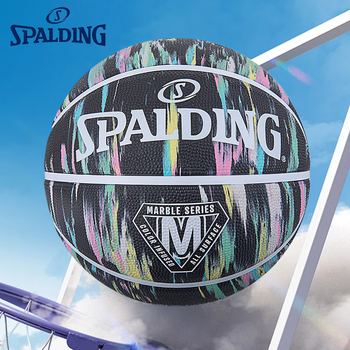 斯伯丁(SPALDING)篮球7号大理石印花系列橡胶高弹儿童青少年送礼物室内外球84-405Y 斯伯丁(SPALDING)篮球7号大理石印花系列橡胶高弹儿童青少年送礼物室内外球84-405Y