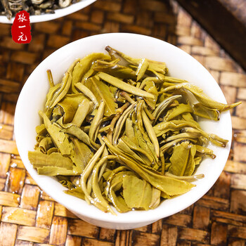 张一元茶叶茉莉花茶特级浓香白毛猴罐装配手提袋125g 礼赠年货送礼礼品