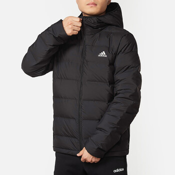 adidas阿迪达斯羽绒服男款2018秋冬新款轻薄外套运动保暖男装cy8624