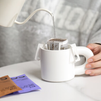 柯林咖啡 挂耳咖啡 滤泡式生豆烘焙现磨滤挂黑咖啡粉 焦糖无酸 12g*10袋