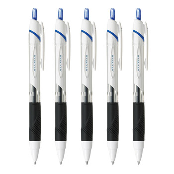 uni三菱(uni)JETSTREAM系列按动原子笔SXN-150 顺滑学生办公用圆珠笔0.5mm 白杆蓝芯 5支装 uni三菱(uni)JETSTREAM系列按动原子笔SXN-150 顺滑学生办公用圆珠笔0.5mm 白杆蓝芯 5支装