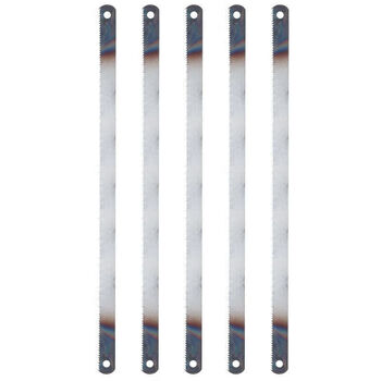 研然 加厚高碳钢手工锯条锯片冲压一体中牙18齿【300*10.7*1.4mm】6个 研然 加厚高碳钢手工锯条锯片冲压一体中牙18齿【300*10.7*1.4mm】6个