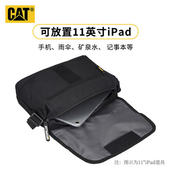 卡特(CAT)斜挎包单肩包轻便邮差包休闲挎包11英寸iPad包潮翻盖大容蓝84512 卡特(CAT)斜挎包单肩包轻便邮差包休闲挎包11英寸iPad包潮翻盖大容蓝84512