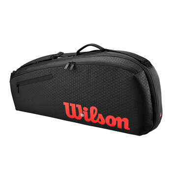 Wilson威尔胜CLASH V3 3PK RACQUET BAG BLACK/INFRARED背包
