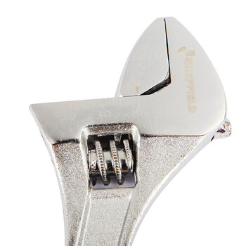 钢盾 SHEFFIELD S016610 活动扳手10寸