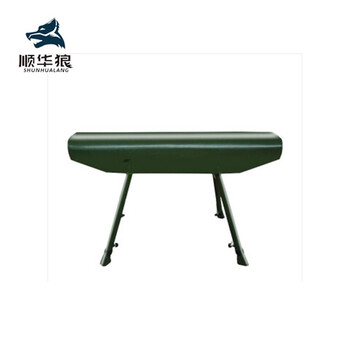 顺华狼  体操训练专用木马山羊踏板 体操田径训练器材 木马160*35*26cm