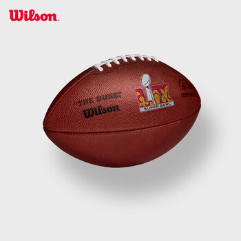 Wilson威尔胜2025年NFL超级碗(LVIX)官方用球牛皮标准比赛橄榄球