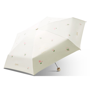 天堂 防晒晴雨伞五折 口袋伞晴雨伞遮阳防晒太阳伞 霁月白