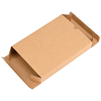 泰档凭证盒 凭证收纳盒会计凭证档案盒财务记账盒加厚674克牛卡纸a4横版双封口305*220*50mm【 5个】