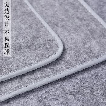 檀烨轩包边毛毡垫加厚书法垫毛笔字垫布书画专用毛毡毯桌垫初学者鼠标键盘垫毛毡布60*80cm