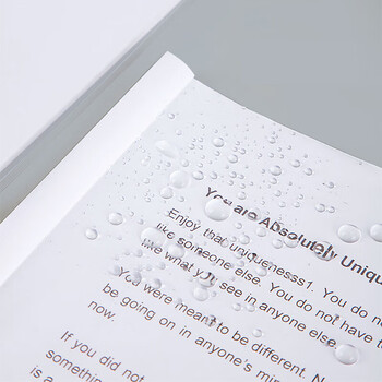 deli得力A4拉杆夹抽杆夹文件夹 资料夹 学生考试产检报告资料收纳 单色随机 5854 20只