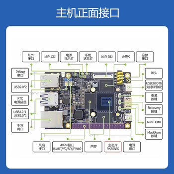 科大讯飞 机器人多模态 RK3588S 麦克风阵列人机交互语音识别合成降噪人脸唤醒对话方言识别语义理解声源定位