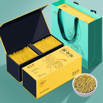 福茗源绿茶 安吉黄金芽奶白茶 明前2026新茶嫩芽茶叶礼盒端午礼盒240g