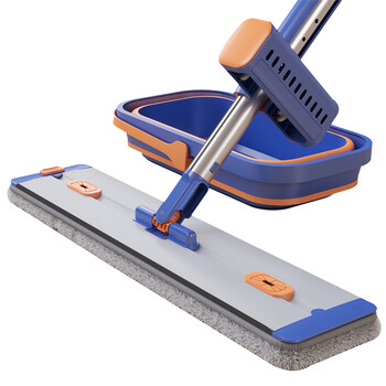 索邦平板拖把42cm6布家用一拖净免手洗2025拖地神器吸水拖布带桶一套 索邦平板拖把42cm6布家用一拖净免手洗2025拖地神器吸水拖布带桶一套