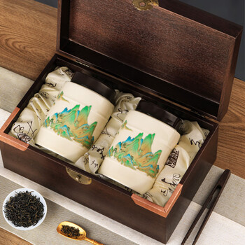 盛茗世家 特级金骏眉寿眉白茶茶叶红茶拼装礼盒装330g 节日送礼长辈领导