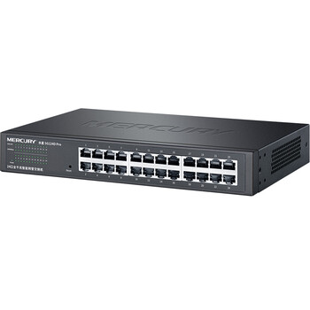 水星（MERCURY）SG124D Pro 24口全千兆智能网管交换机