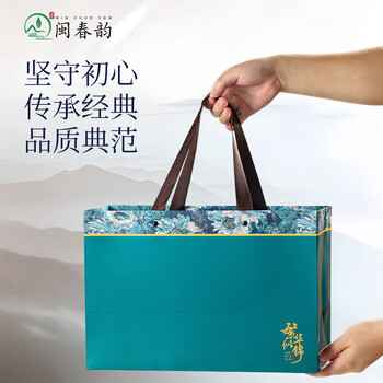 闽春韵茶叶礼盒特级铁观音400g 新茶乌龙茶叶高档送长辈送老丈人领导