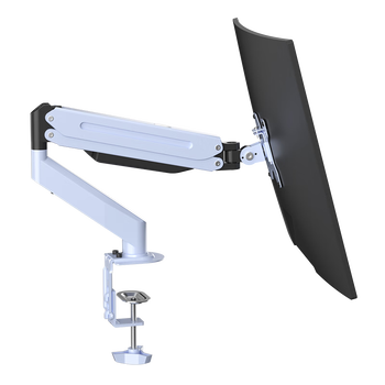 支尔成显示器支架蓝色电脑支架 彩色支架电竞氛围 升降显示器支架臂 底座增高架屏幕支架 17-32英寸