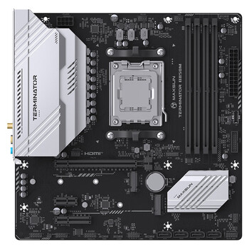 铭瑄（MAXSUN）MS-终结者 B850M WIFI主板b650m升级款支持DDR5 CPU 7800X3D/9800X3D/9700X(AMD B850/socket AM5)