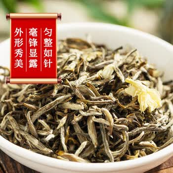 张一元茉莉花茶叶龙毫明前茶新春茶伴手礼物口粮茶浓香型特种200g礼盒装 张一元茉莉花茶叶龙毫明前茶新春茶伴手礼物口粮茶浓香型特种200g礼盒装