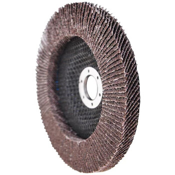 蓝凤凰 百叶轮 125*22mm 打磨片 不锈钢磨光片角磨机砂纸磨片抛光片 125黑砂 【20片】