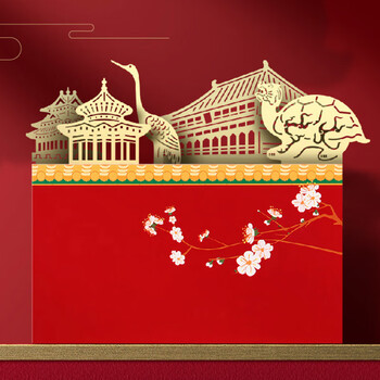 奉旨【全网低价】故宫文创 宫迎和瑞-金属书签便签礼盒套装1套6支装 学生生日毕业礼物 学生礼物