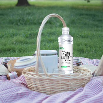 青啤优活（TSINGTAO）张艺兴代言云南山泉550ml*24瓶 整箱瓶装水 天然弱碱性水