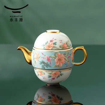 陶器 中国 高級茶器 2客 AURATIC 国瓷永丰源 一室一美