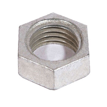 聚远juyuan 马钢玛钢水暖可锻铸铁管件 镀锌玛钢根母dn15 4分 1/2英寸