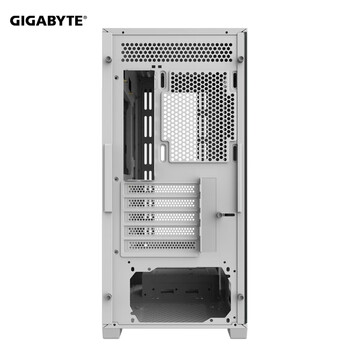 技嘉（GIGABYTE）幽灵白C102GI 机箱钢化玻璃侧透兼容360/240水冷散热器快拆式防尘滤网 白M-ATX/顶置360/磁吸面板