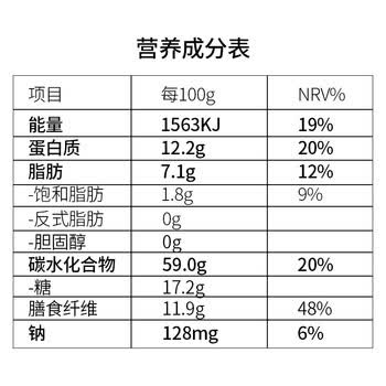 欧倍水果坚果黑巧克力燕麦片500g即食冲泡原装进口高纤维燕麦片冷泡