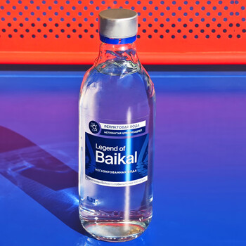 优活家丽珍贝加尔饮用天然水330ml*12瓶玻璃瓶整箱小瓶装进口水高端商务