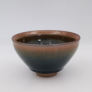 宋代建窑兔毫盏图片- 京东