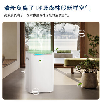 百奥除湿机/抽湿机 除湿量20升/天 家用抽湿机轻音地下室干衣除湿器干燥机PD08I-20