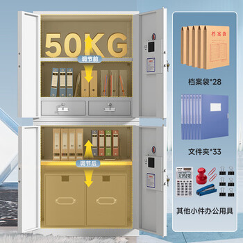 奈高（NAIGAO）保密柜文件柜办公铁皮柜国家保密认证资料档案柜电子指纹锁密码柜