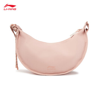 李宁运动生活系列男女同款月牙包潮流休闲斜挎包ABDU165