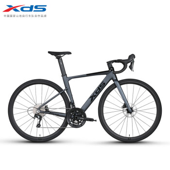 喜德盛（xds）吴磊推荐】公路车RC618Pro铝合金车架碟刹 黑/深灰700C*480