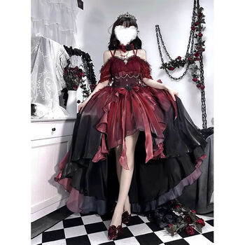 太陽の東月の西LolitaオリジナルSP花嫁形JSKセット さみし