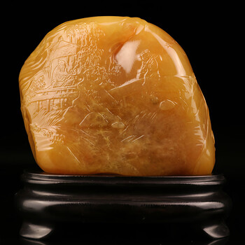 寿山田黄石价格报价行情- 京东