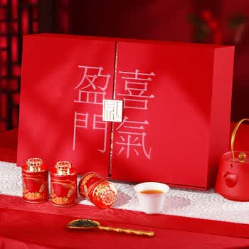 盛茗世家茶叶 特级金骏眉武夷山红茶小罐礼盒装 端午送礼长辈领导