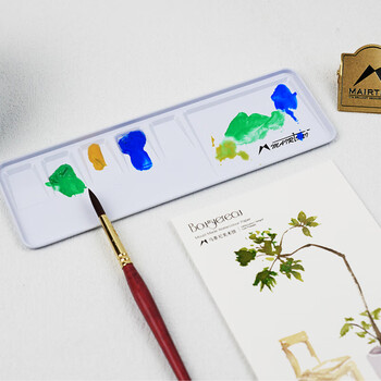 马蒂尼金属铁制调色盘200*65mmTS-02